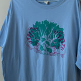 The Animal Kingdom Oversized Tee in Sky Blue
