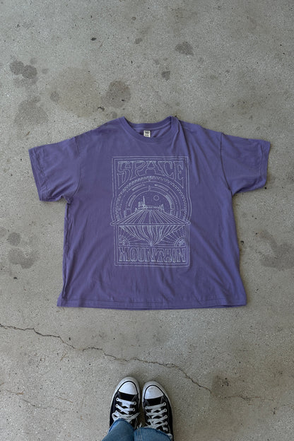 The Space Oversized Tee in Purple Haze