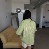 The Fairytales & Fantasy Oversized Tee in Lime