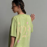 The Fairytales & Fantasy Oversized Tee in Lime