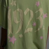 The Fairytales & Fantasy Oversized Tee in Lime