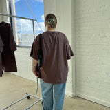 The Park Bears Oversized Tee in Mocha