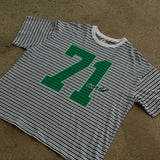The 1971 Oversized Tee in Sky Stripe