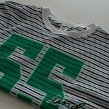 The 1955 Oversized Tee in Sky Stripe