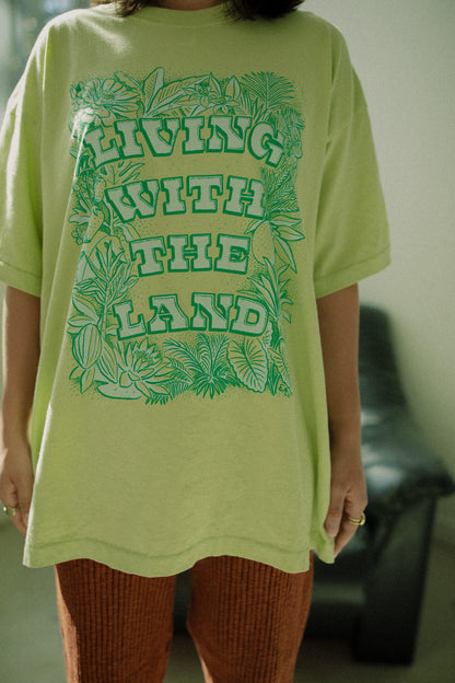 The LWTL Oversized Tee in Lime