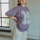 The M Mouse Oversized Tee in Purple Haze