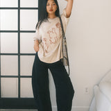 The Silly Ole Bear Oversized Tee in Sand