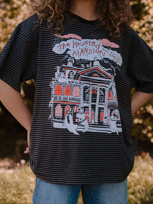 The Mansion Oversized Tee in Stripe