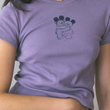 The Mini Park Bears Baby Tee in Purple Haze
