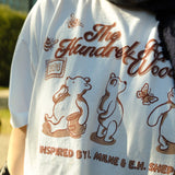 The Hundred Acre Wood Oversized Tee in White
