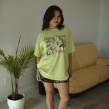 The Once Upon a Time Oversized Tee in Lime