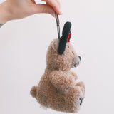 The Park Bear With Bows Plushie Bag Charm