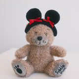 The Park Bear With Bows Plushie Bag Charm