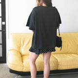 The Park Bears Oversized Tee in Vintage Black