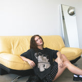 The Park Bears Oversized Tee in Vintage Black