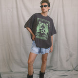 The Frog Princess Oversized Tee in Mocha