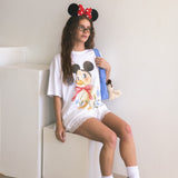 The Park Duck Oversized Tee in White