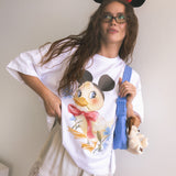 The Park Duck Oversized Tee in White