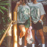 The Tiki Oversized Tee in Sage