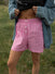 The Boxer Short in Pink Gingham