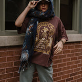 The Pirate Oversized Tee in Mocha