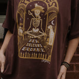 The Pirate Oversized Tee in Mocha