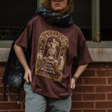 The Pirate Oversized Tee in Mocha