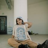 The Pirate Oversized Tee in Sand