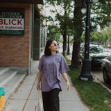 The Silly Ole Bear Oversized Tee in Purple Haze