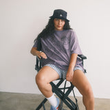 The Silly Ole Bear Oversized Tee in Purple Haze