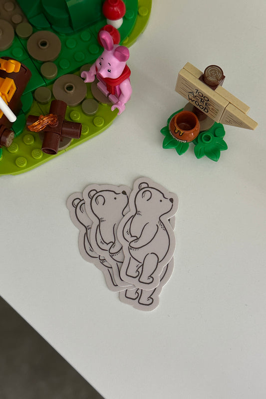 The Pooh Bear Sticker