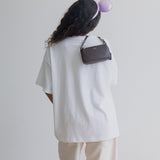 The Pumpkin Bear Oversized Tee in White