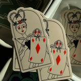 The Queen of Hearts Sticker