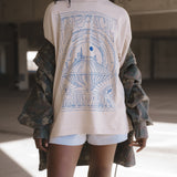 The Space Oversized Tee in Sand