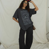 The Space Oversized Tee in Stripe