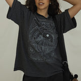 The Space Oversized Tee in Stripe