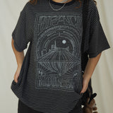 The Space Oversized Tee in Stripe