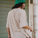 The Storybook Land Oversized Tee in Sand