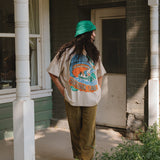 The Storybook Land Oversized Tee in Sand