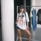 The Park Duck Oversized Tee in White