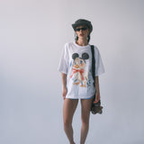 The Park Duck Oversized Tee in White