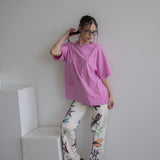 The Silly Ole Bear Oversized Tee in Pink