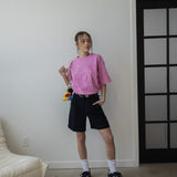 The Silly Ole Bear Oversized Tee in Pink