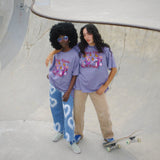 The Once Upon a Time Oversized Tee in Purple Haze