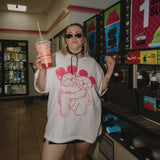 The Park Bears Oversized Tee in White