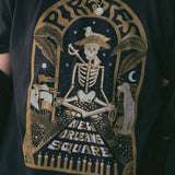 The Pirate Oversized Tee in Vintage Black
