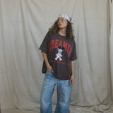 The Dreamer University Oversized Tee in Mocha