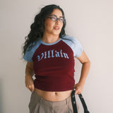 The Villain Raglan Baby Tee