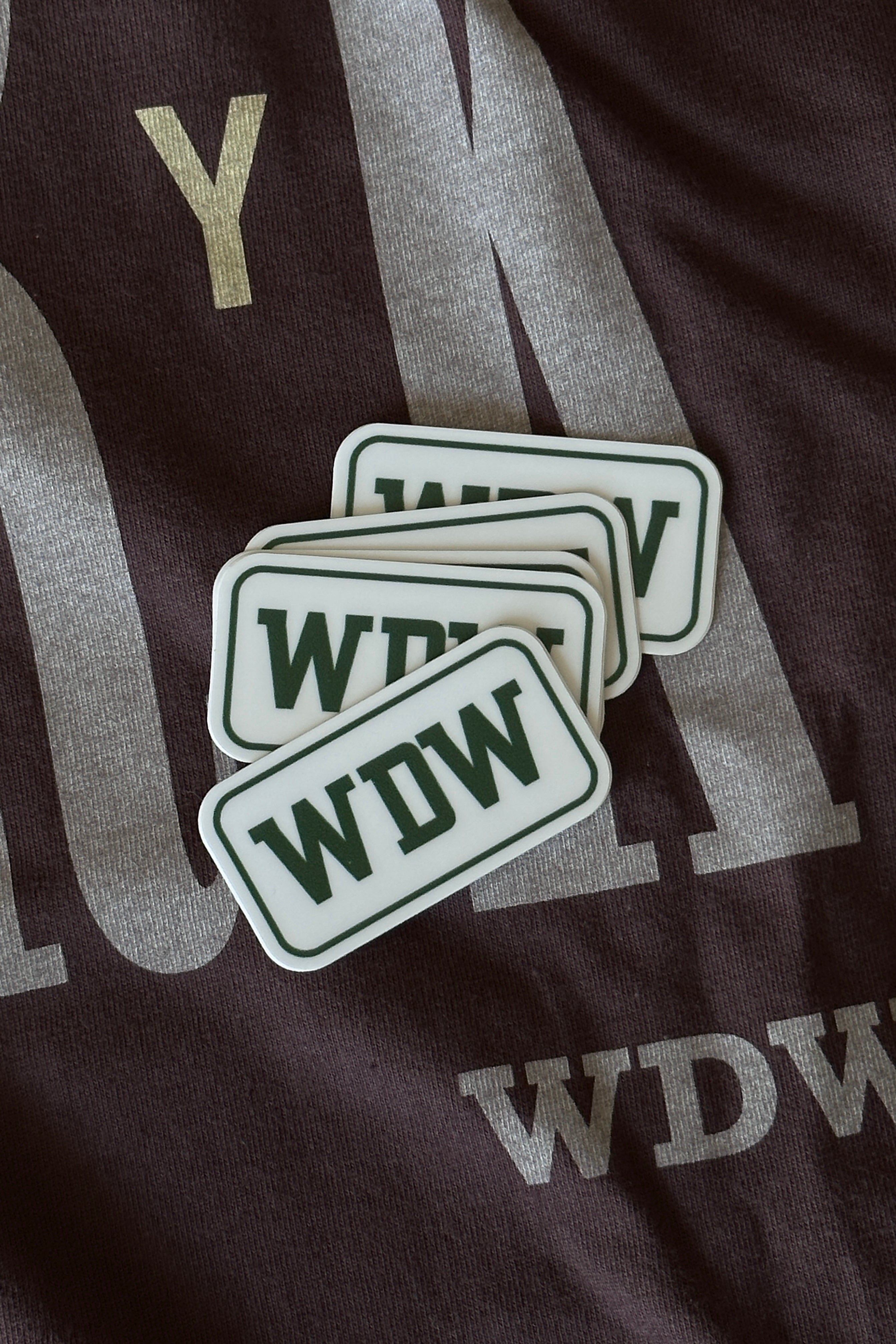 The WDW Sticker – Subtle Dust