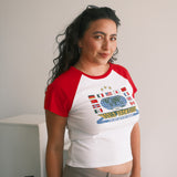 The World Showcase Raglan Baby Tee